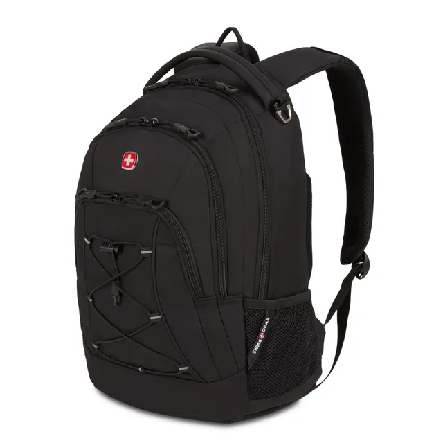 swissgear-bungee-core-laptop-backpack-fits-13-laptops-26l-black image 1