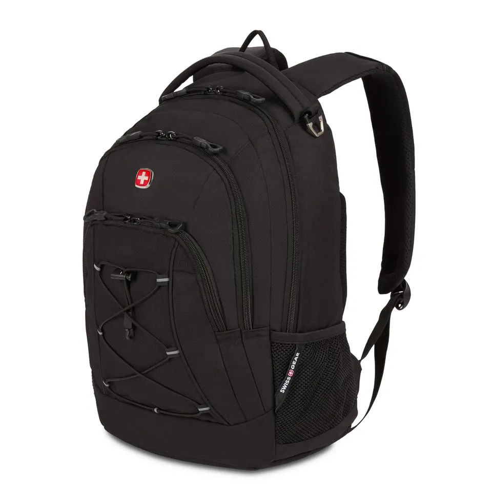 swissgear-bungee-core-laptop-backpack-fits-13-laptops-26l-black image 1