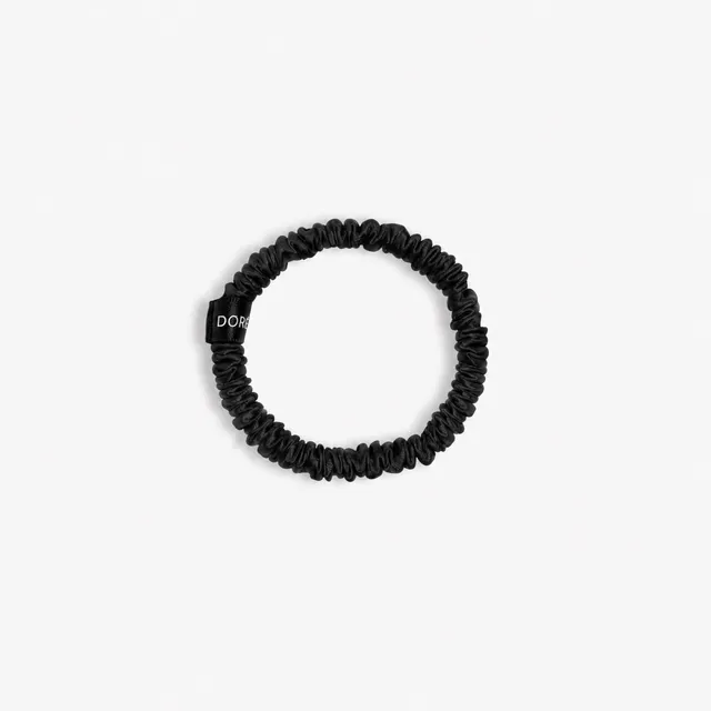 dore-rose-silk-scrunchie-gentle-on-hair-prevents-creases-and-breakage image 1