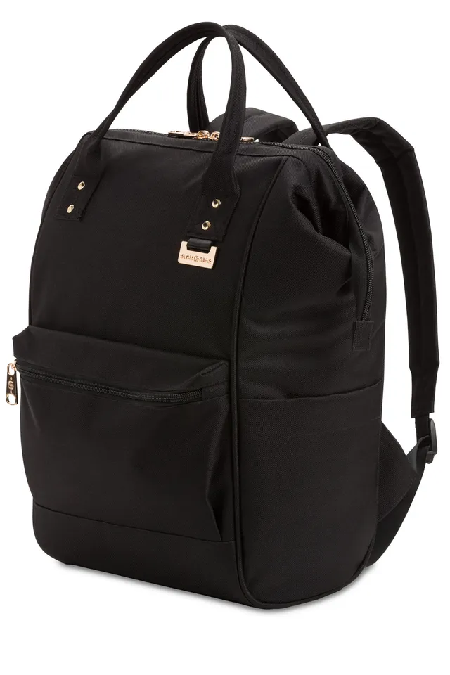 swissgear-artz-laptop-backpack-vintage-doctor-bag-style-fits-15-6-laptop-wear-as image 1
