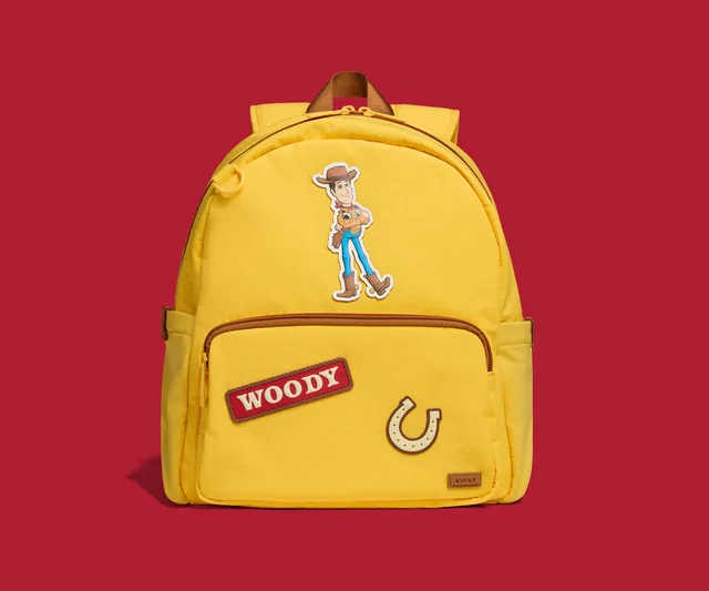 away-kids-backpack-in-woody-yellow-limited-edition image 1