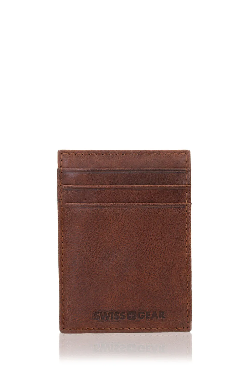 swissgear-brig-money-clip-wallet-slim-leather-with-clip image 1