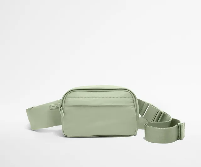 away-featherlight-sling-bag-in-sage-green image 1