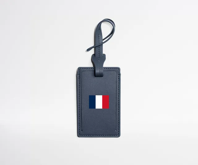 away-match-day-luggage-tag-in-france-flag-limited-edition image 1