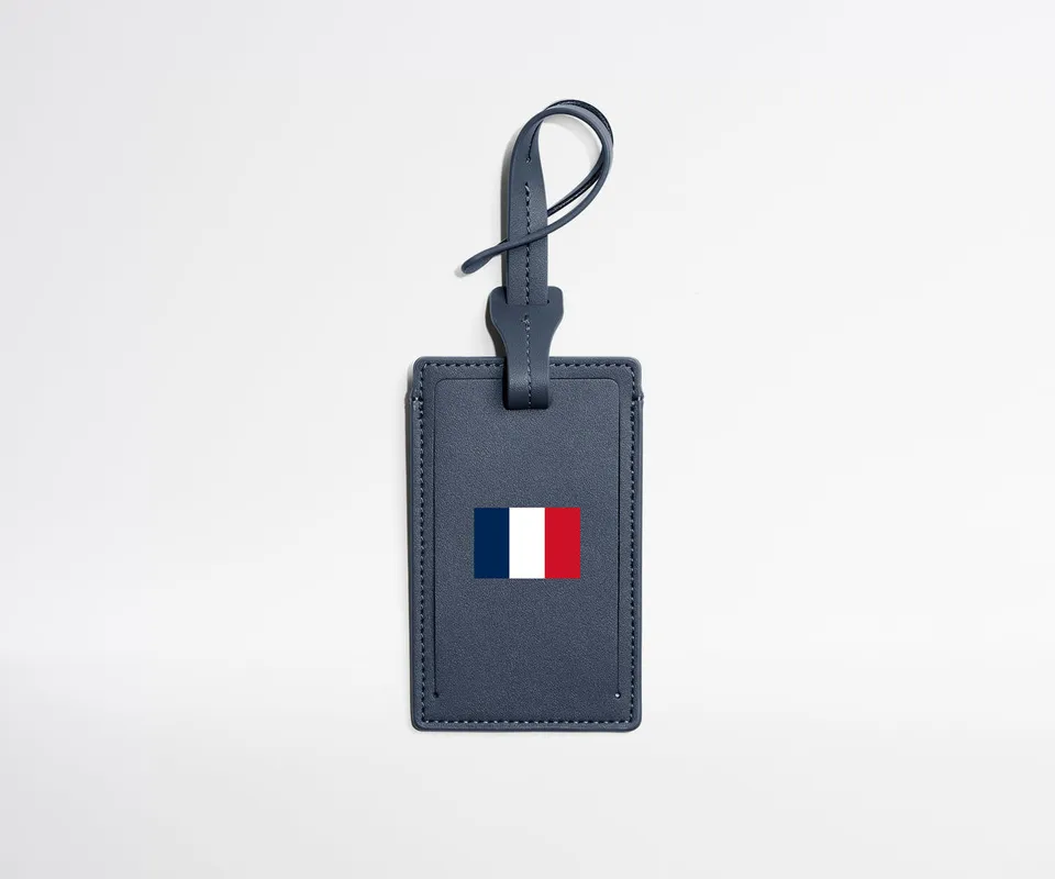away-match-day-luggage-tag-in-france-flag-limited-edition image 1