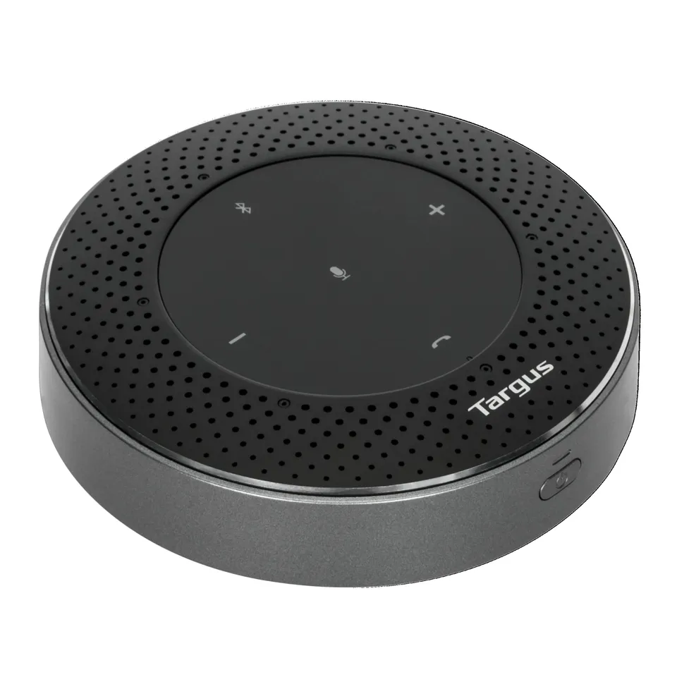 targus-bluetooth-speakerphone-aem105gl-portable-with-360-mics-13-hour-battery-us image 1