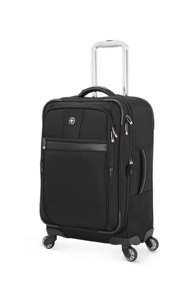 swissgear-6369-softside-expandable-carry-on-spinner-21-inch-black image 1