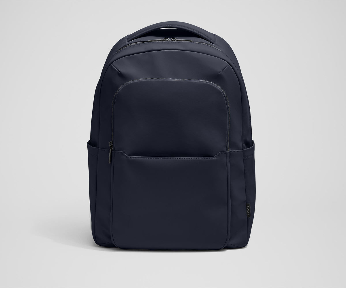 away-the-commuter-backpack-in-navy-blue-16-inch-laptop image 1