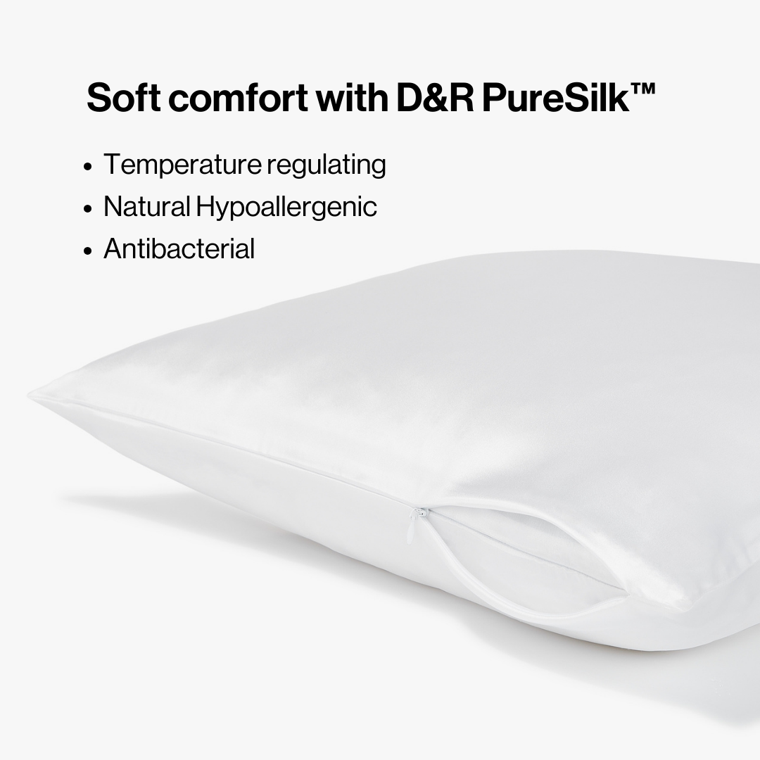 dore-rose-premium-silk-pillowcase-22-momme-dermatologist-designed-for-skin-hair image 2