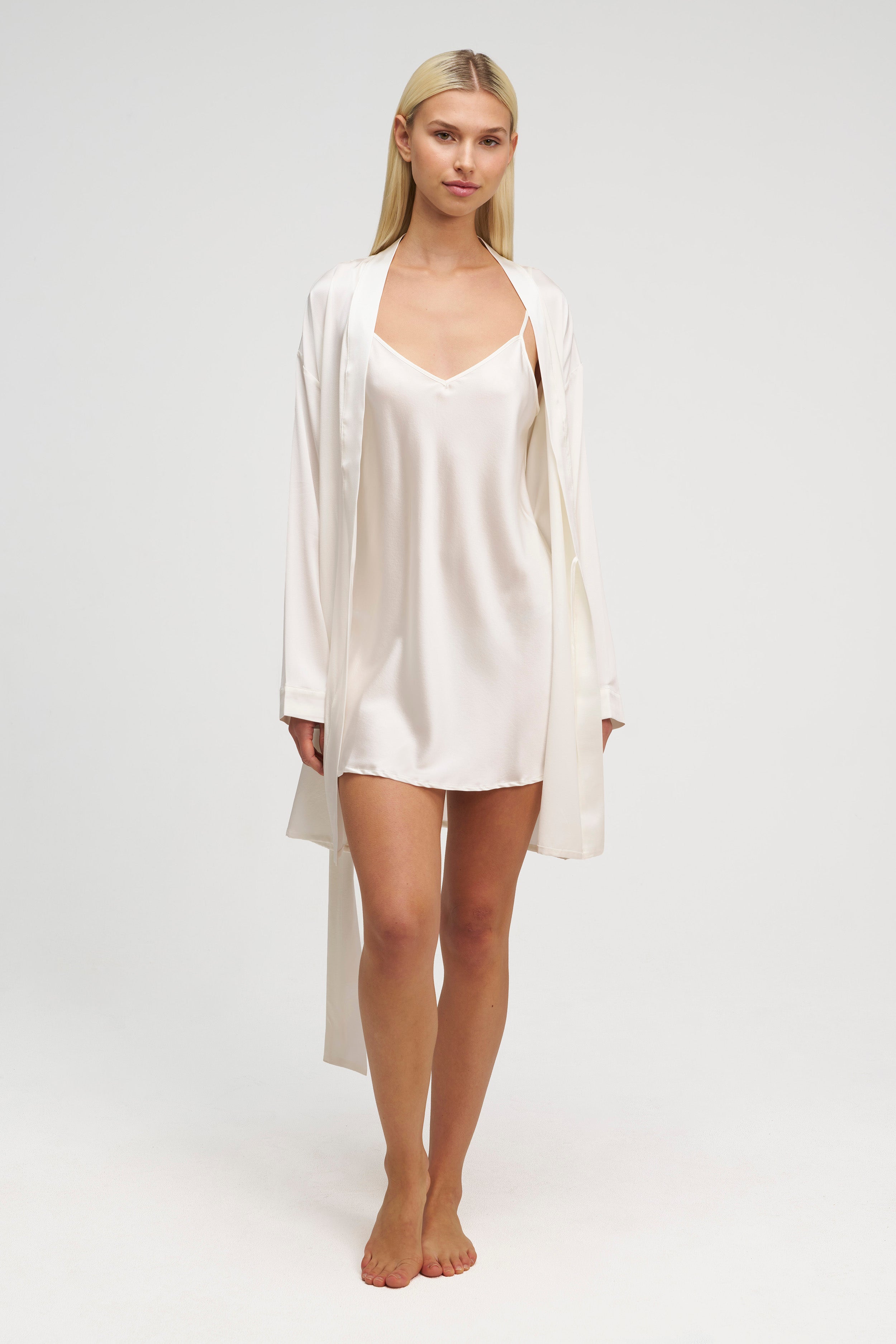 dore-rose-bridal-kimono-100-mulberry-silk-23-momme-kimono-robe image 1