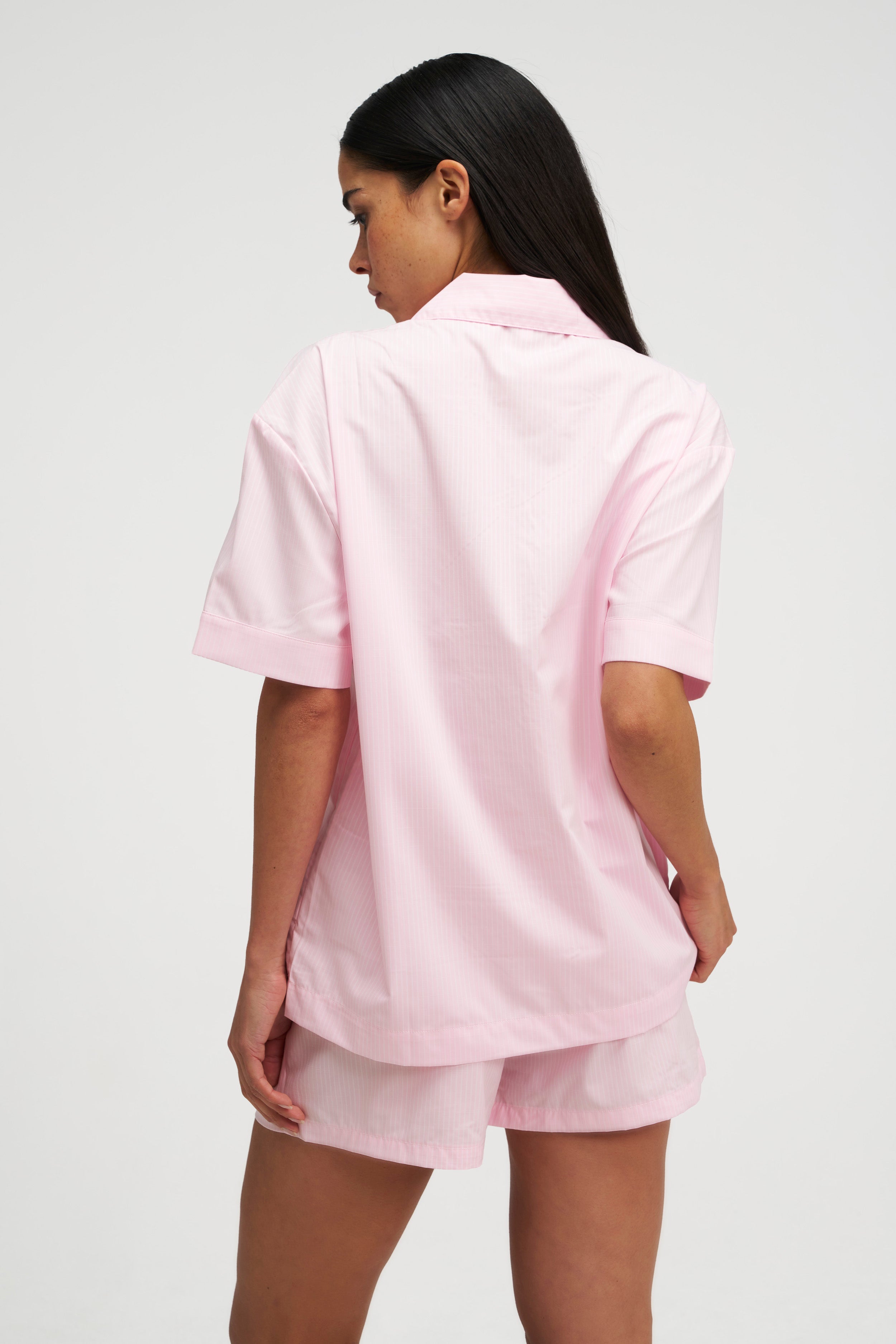 dore-rose-short-premium-striped-pj-set image 5