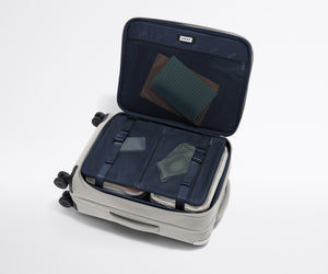 away-softside-bigger-carry-on-in-cloud-gray-standard-size-softside-luggage image 5