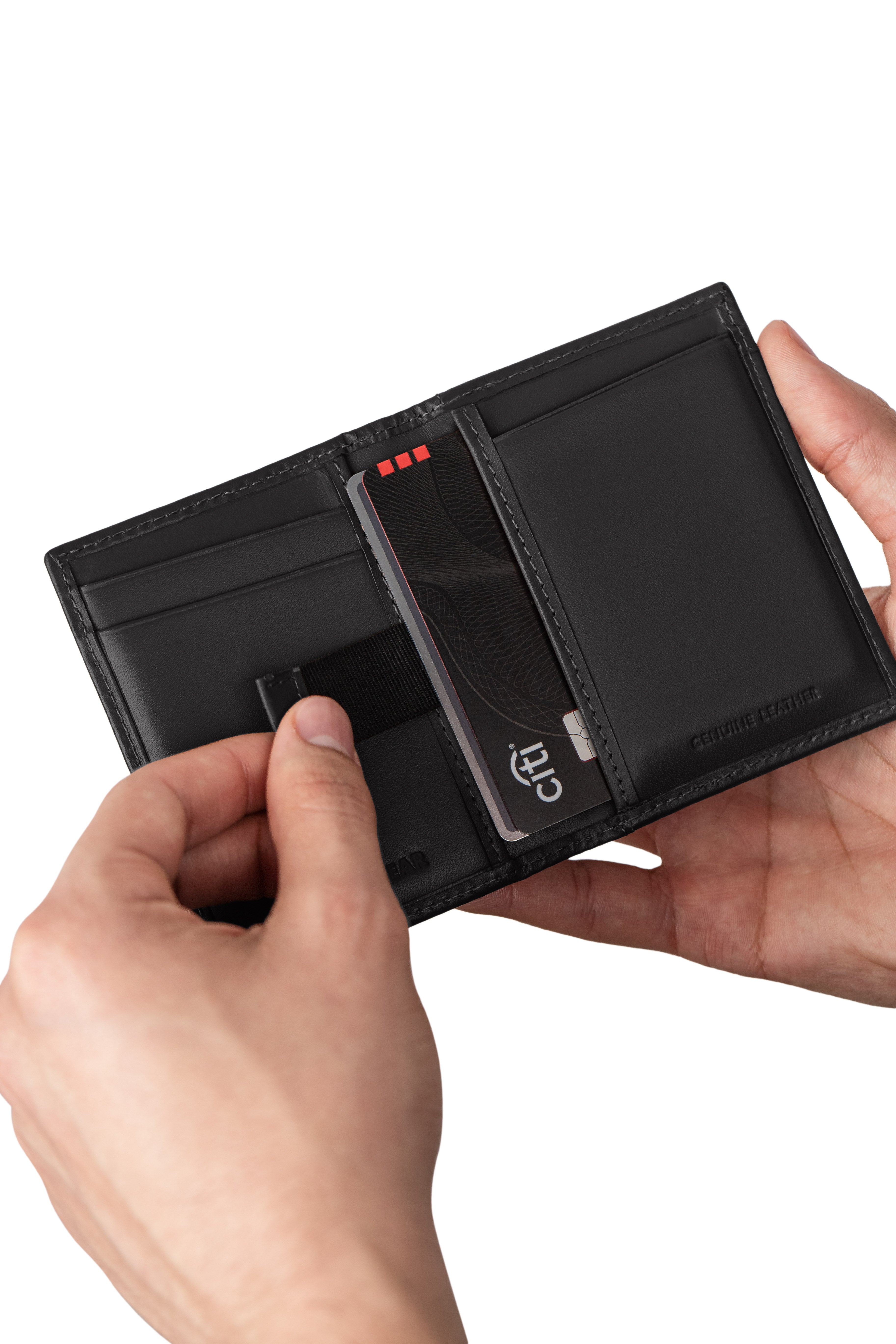 swissgear-slymn-bifold-wallet-card-holder-rfid-blocking-top-grain-leather image 8