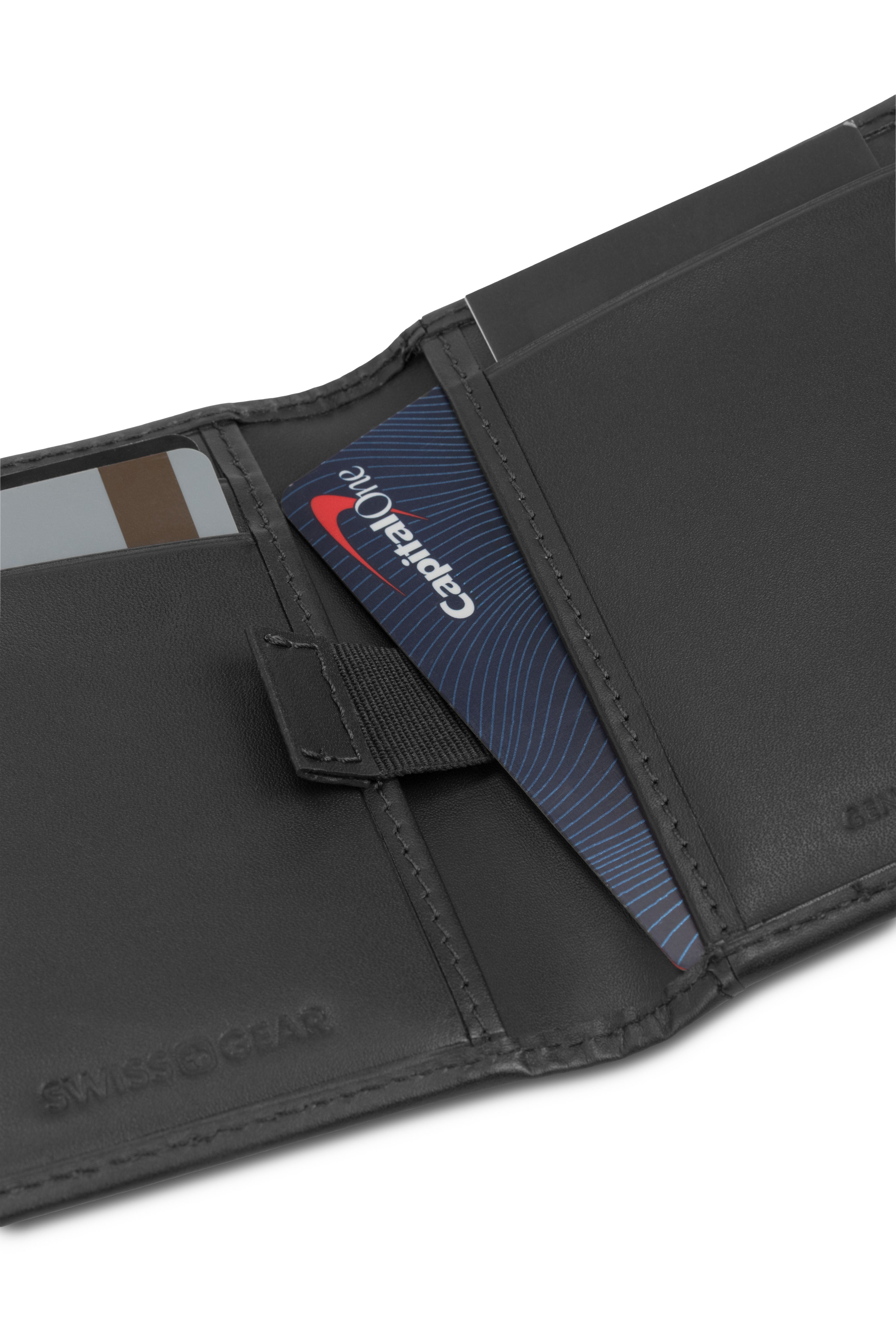 swissgear-slymn-bifold-wallet-card-holder-rfid-blocking-top-grain-leather image 5