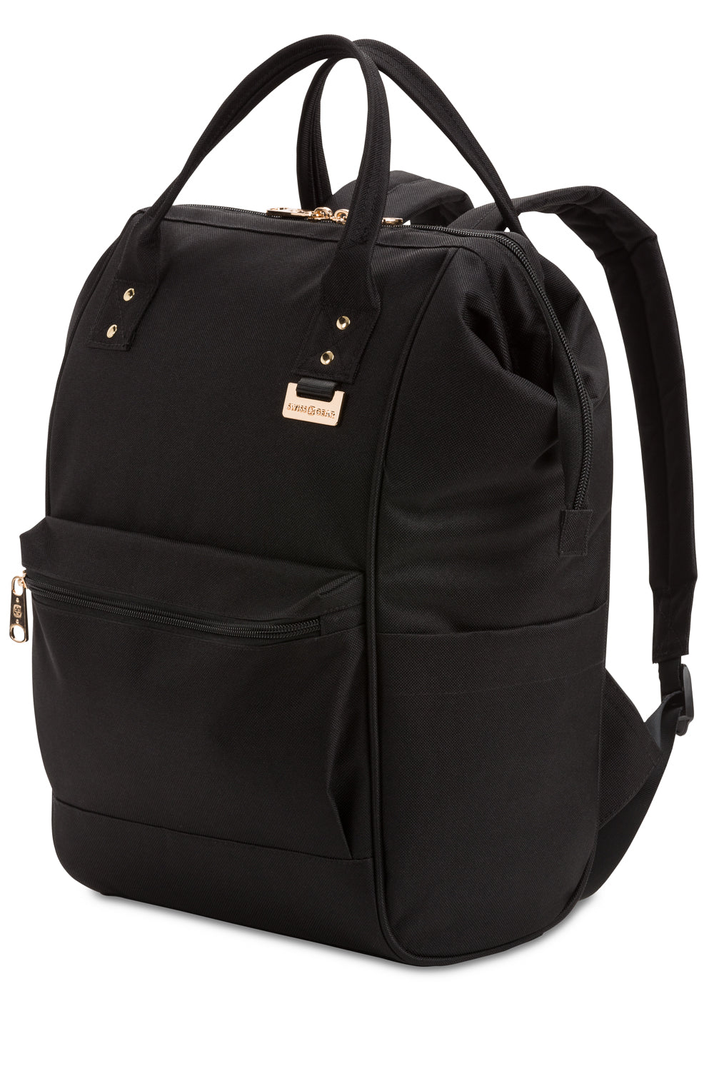 swissgear-artz-laptop-backpack-vintage-doctor-bag-style-fits-15-6-laptop-wear-as image 1