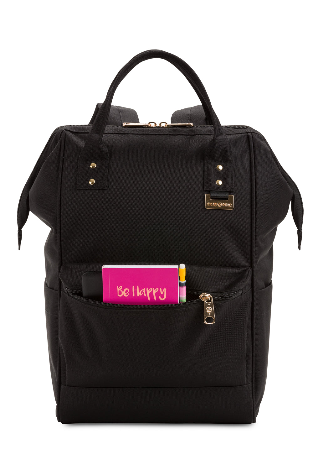 swissgear-artz-laptop-backpack-vintage-doctor-bag-style-fits-15-6-laptop-wear-as image 4