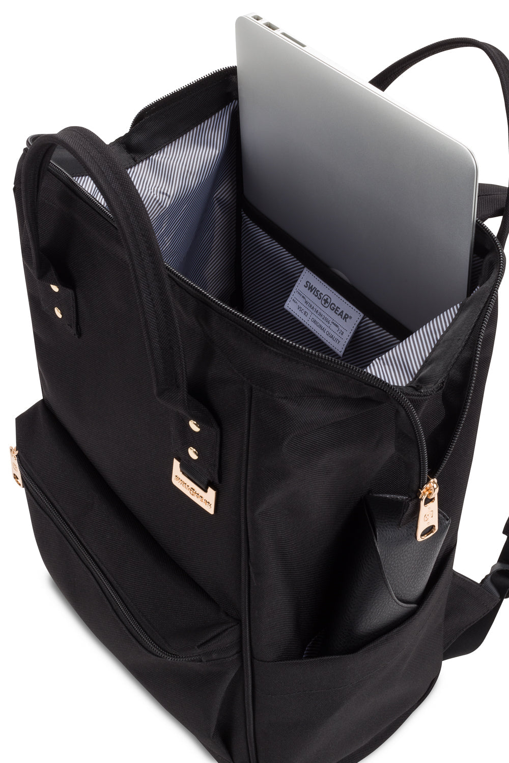 swissgear-artz-laptop-backpack-vintage-doctor-bag-style-fits-15-6-laptop-wear-as image 6