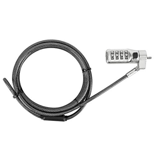 targus-defcon-3-in-1-fixed-combination-lock-6-5-ft-black image 6