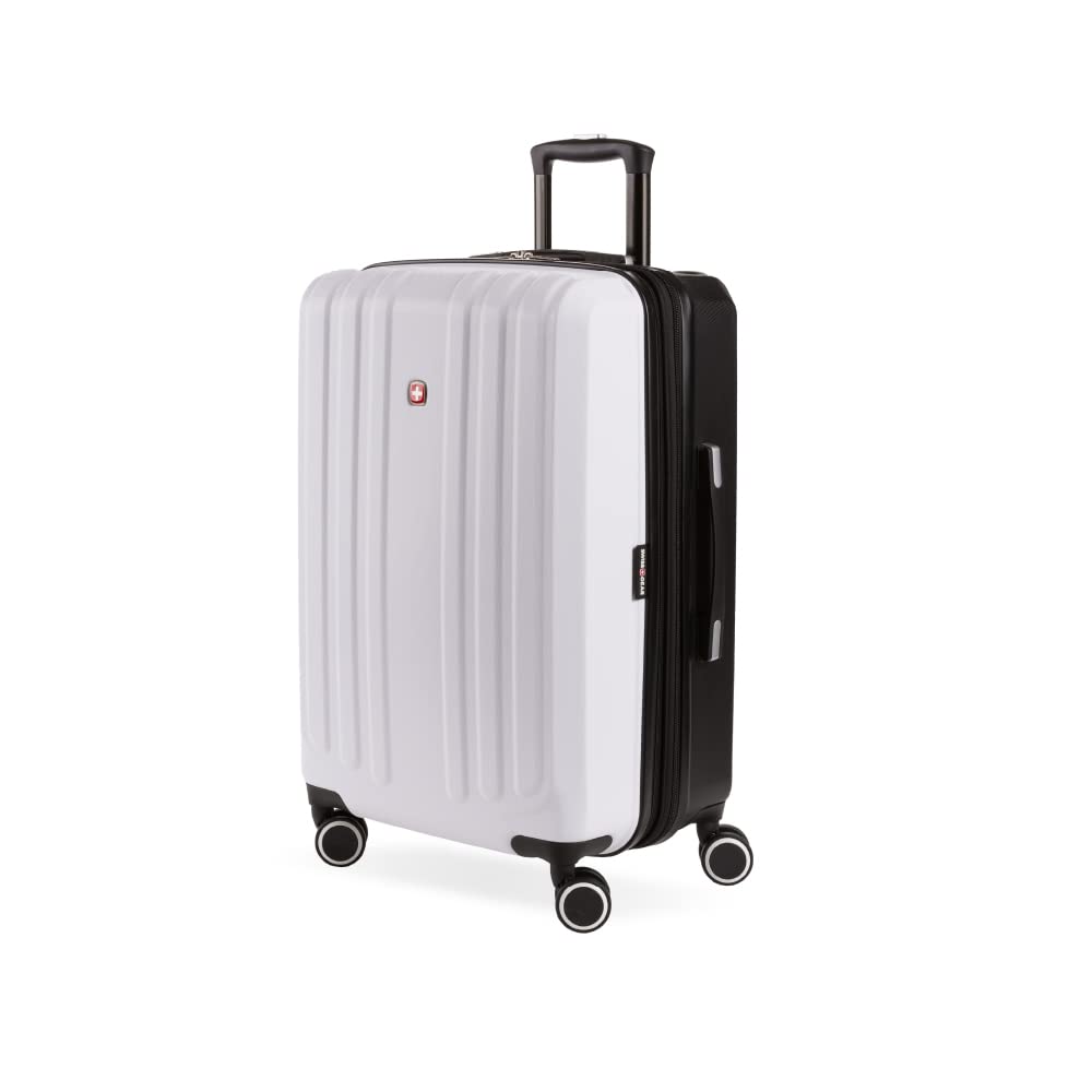 swissgear-8028-hardside-expandable-spinner-luggage-black-white-checked-large-28- image 1