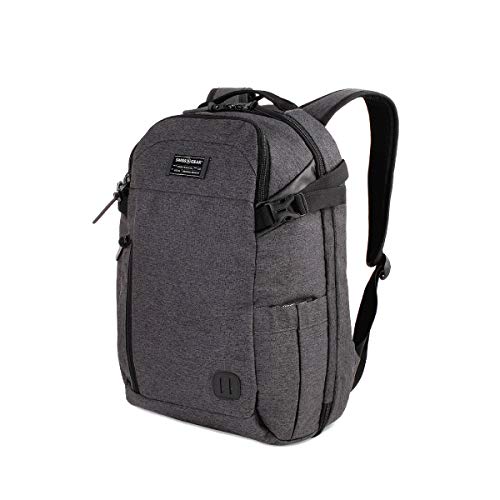 swissgear-hybrid-travel-laptop-backpack-heather-grey-18-24-6l image 8