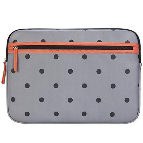targus-arts-edition-15-6-laptop-sleeve-polka-dot-gray-salmon-tss999gl image 7