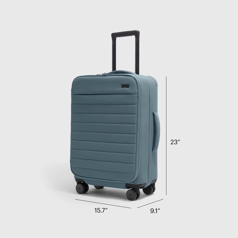 away-bigger-carry-on-luggage-23-inch-expandable-softside-suitcase-with-360-spinn image 2