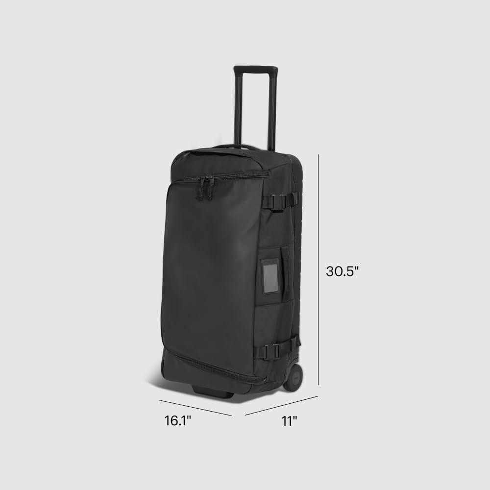 away-active-rolling-duffle-85l-wheeled-travel-duffel-with-adjustable-handle-jet- image 2