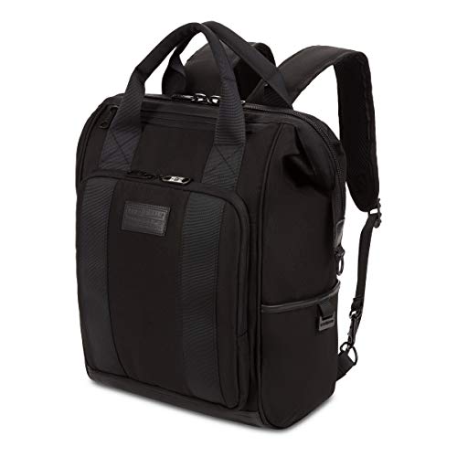 swissgear-3577-laptop-backpack-fits-16-inch-laptop-doctor-bag-style-black-stealt image 8