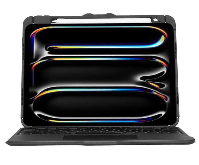 targus-versavu-bluetooth-keyboard-case-for-ipad-pro-11-inch-m4-nordic-layout image 1