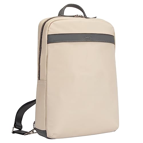 targus-15-newport-laptop-backpack-in-tan-water-repellent-nylon-fits-up-to-15-lap image 8