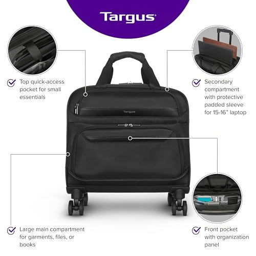 targus-16-transit-4-wheel-rolling-laptop-bag-tbr044gl-spacious-carry-on-with-360 image 8