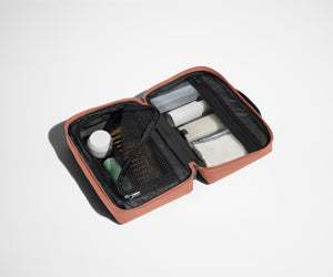 away-the-small-toiletry-bag-in-clay-pink-compact-travel-organizer image 7