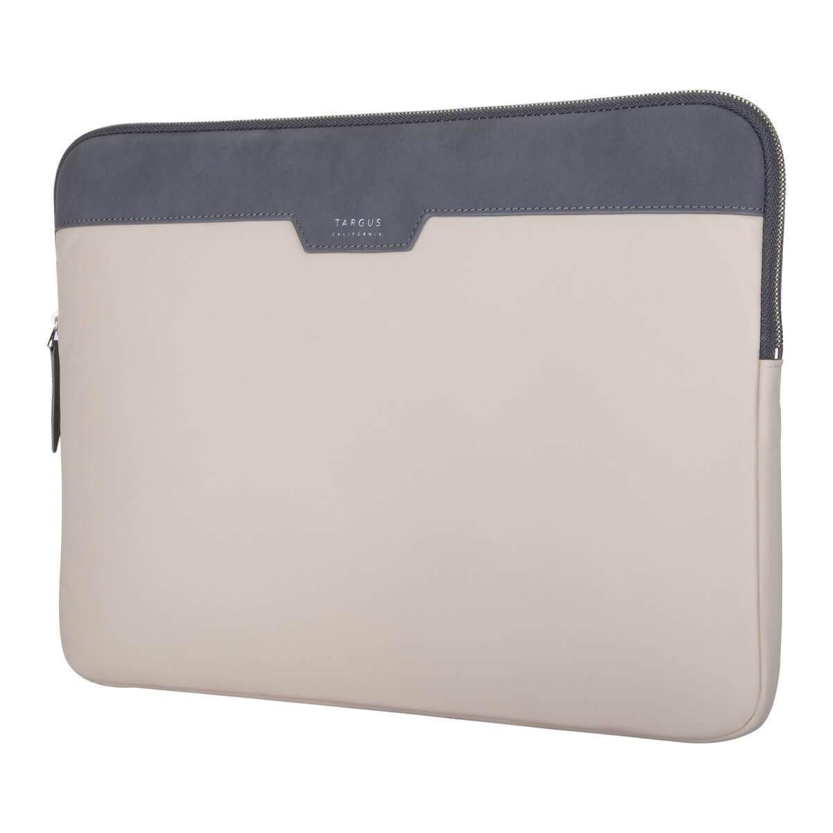 targus-newport-11-12-inch-laptop-sleeve-with-durable-water-repellent-nylon-tan-t image 7