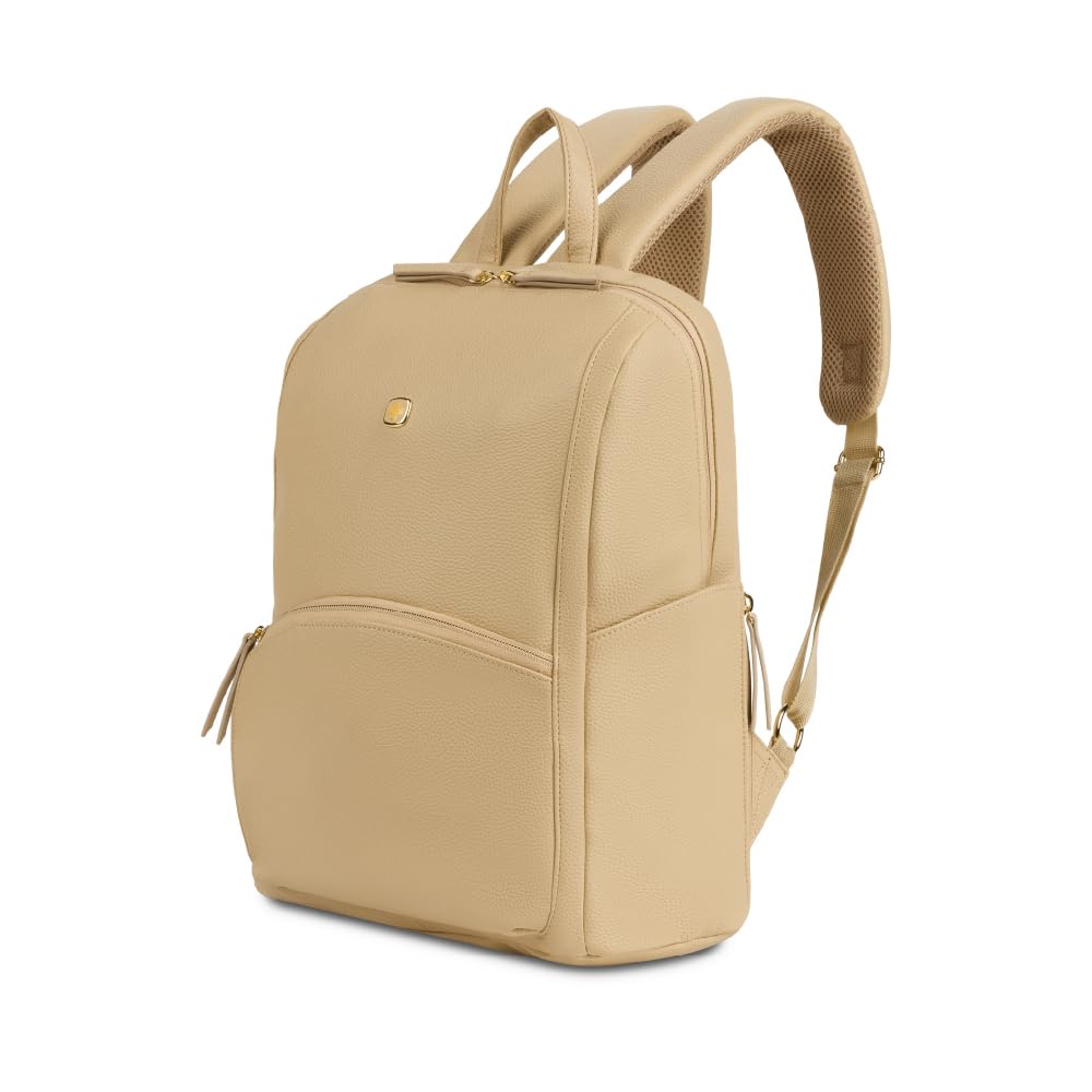 swissgear-serenity-luxe-women-s-laptop-backpack-fits-13-inch-laptops-vegan-leath image 7