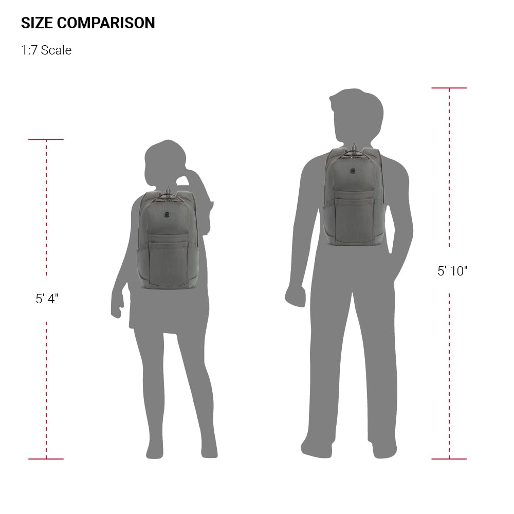 swissgear-8183-laptop-backpack-light-gray-heather-18-in image 6