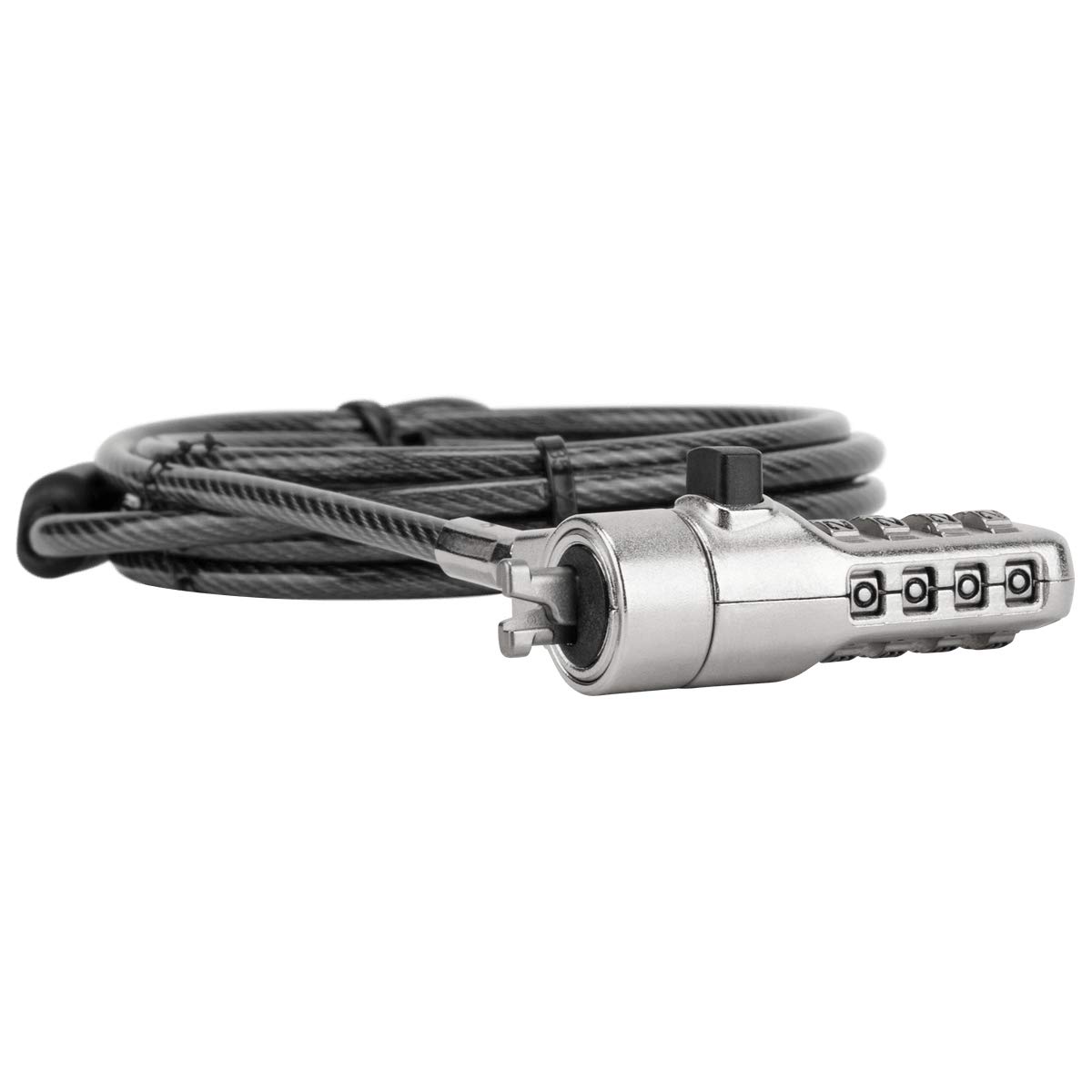 targus-defcon-3-in-1-fixed-combination-lock-6-5-ft-black image 2