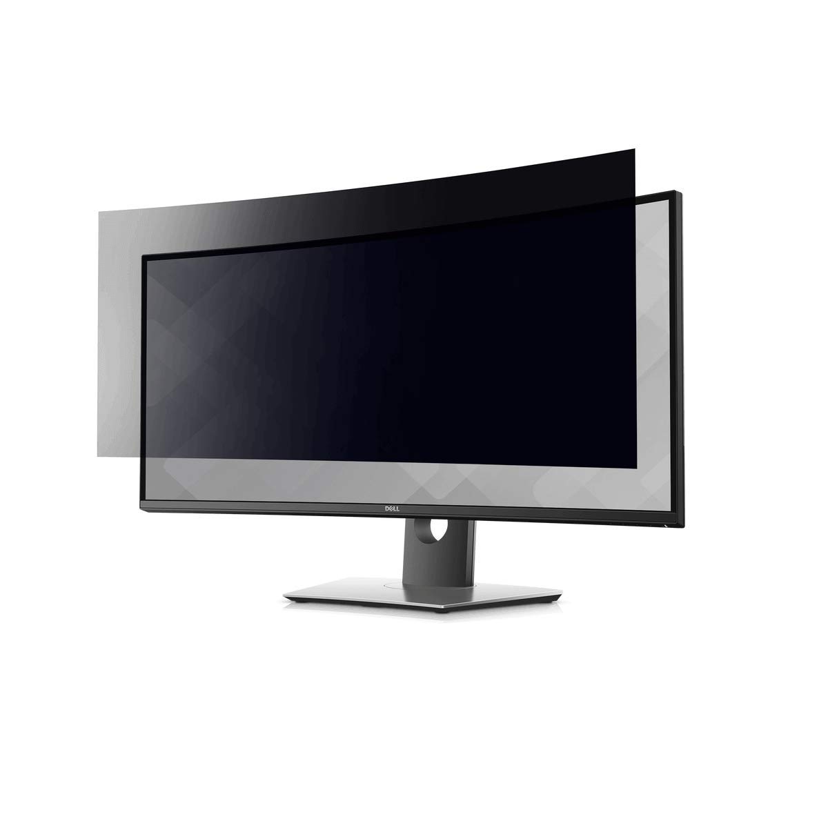 targus-4vu-privacy-screen-for-dell-u3417w-clear-side-view-protection-glare-reduc image 3