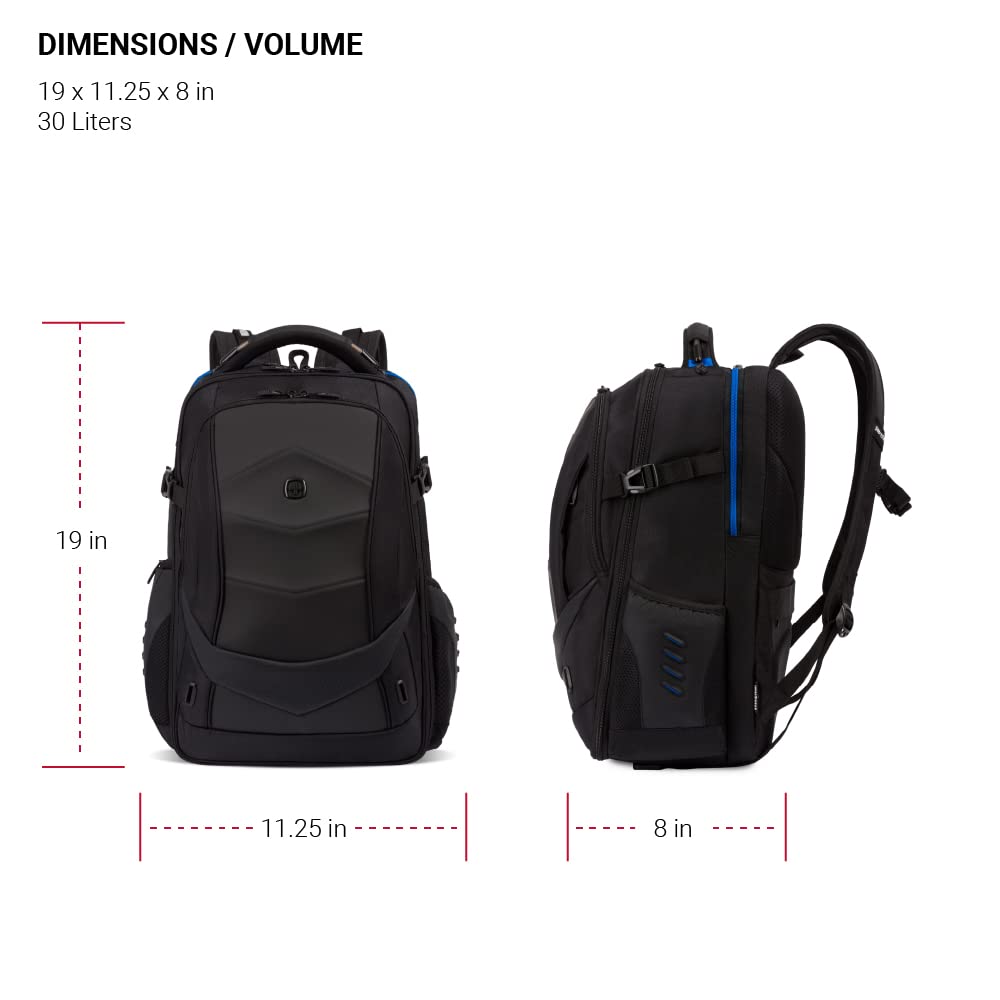 swissgear-the-gamer-usb-gaming-laptop-backpack-17-laptop-compartment-with-360-pr image 6