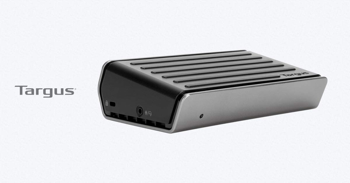 targus-universal-usb-c-displayport-dv1k-4k-alt-mode-docking-station-with-power-d image 2