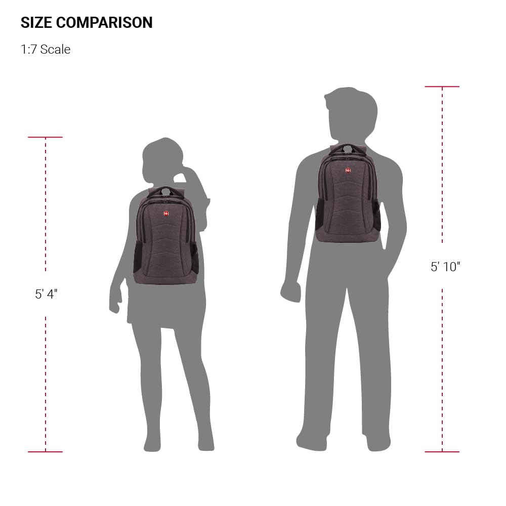 swissgear-5668-laptop-backpack-dark-gray-heather-18-25-in image 6