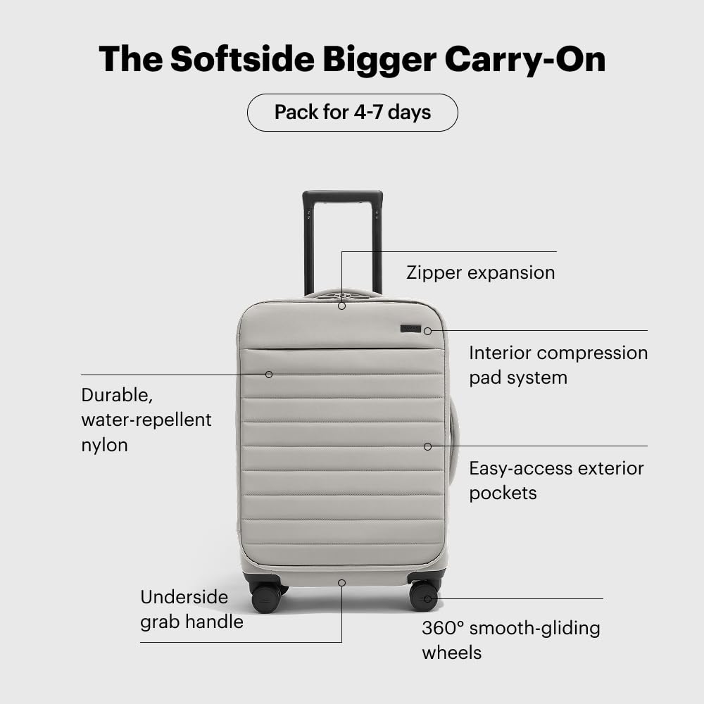 away-bigger-carry-on-luggage-23-inch-expandable-softside-suitcase-with-360-spinn-2 image 4