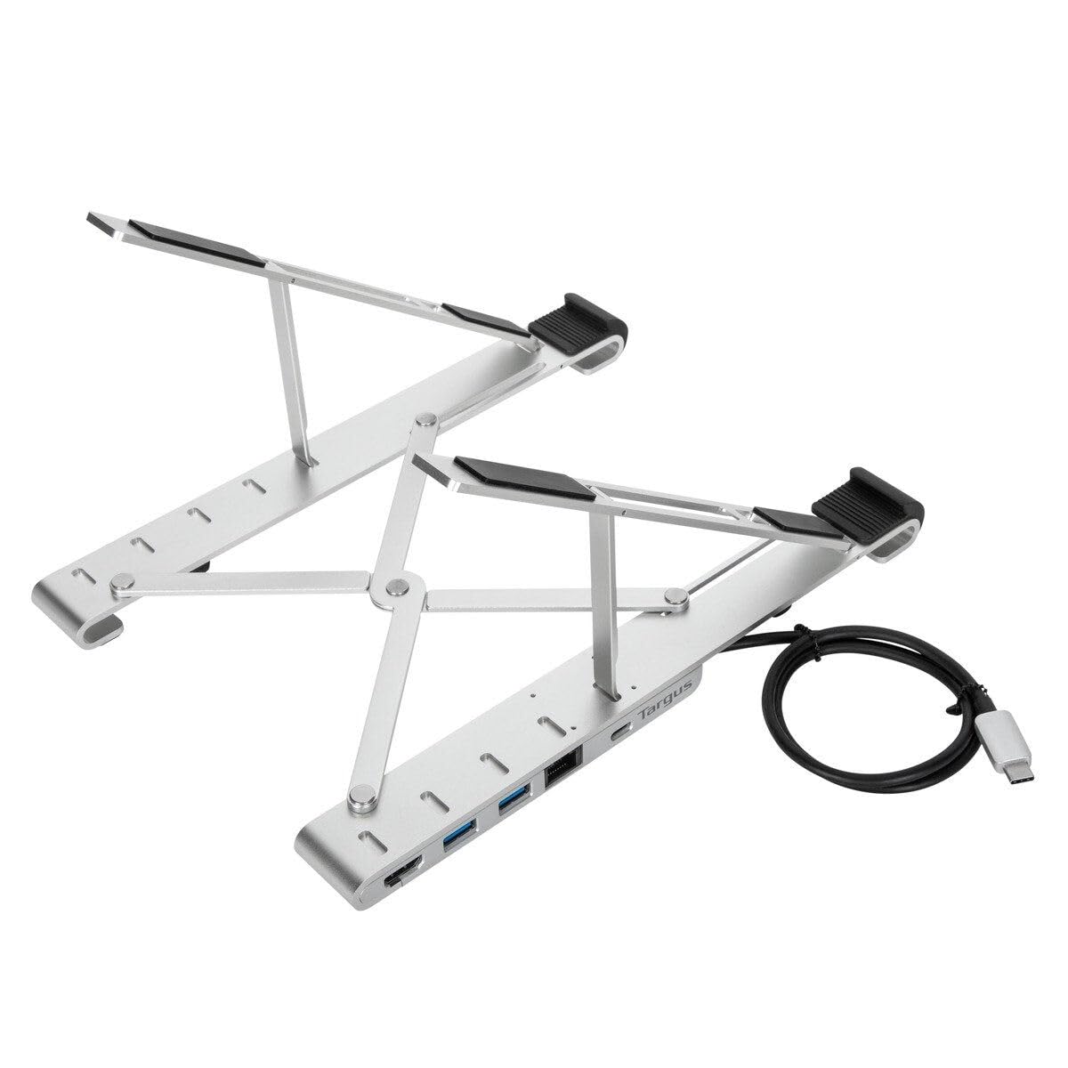 targus-portable-laptop-stand-integrated-dock-awu100005gl-adjustable-stand-with-u image 3