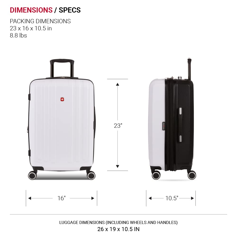 swissgear-8028-hardside-expandable-spinner-luggage-black-white-checked-large-28- image 5