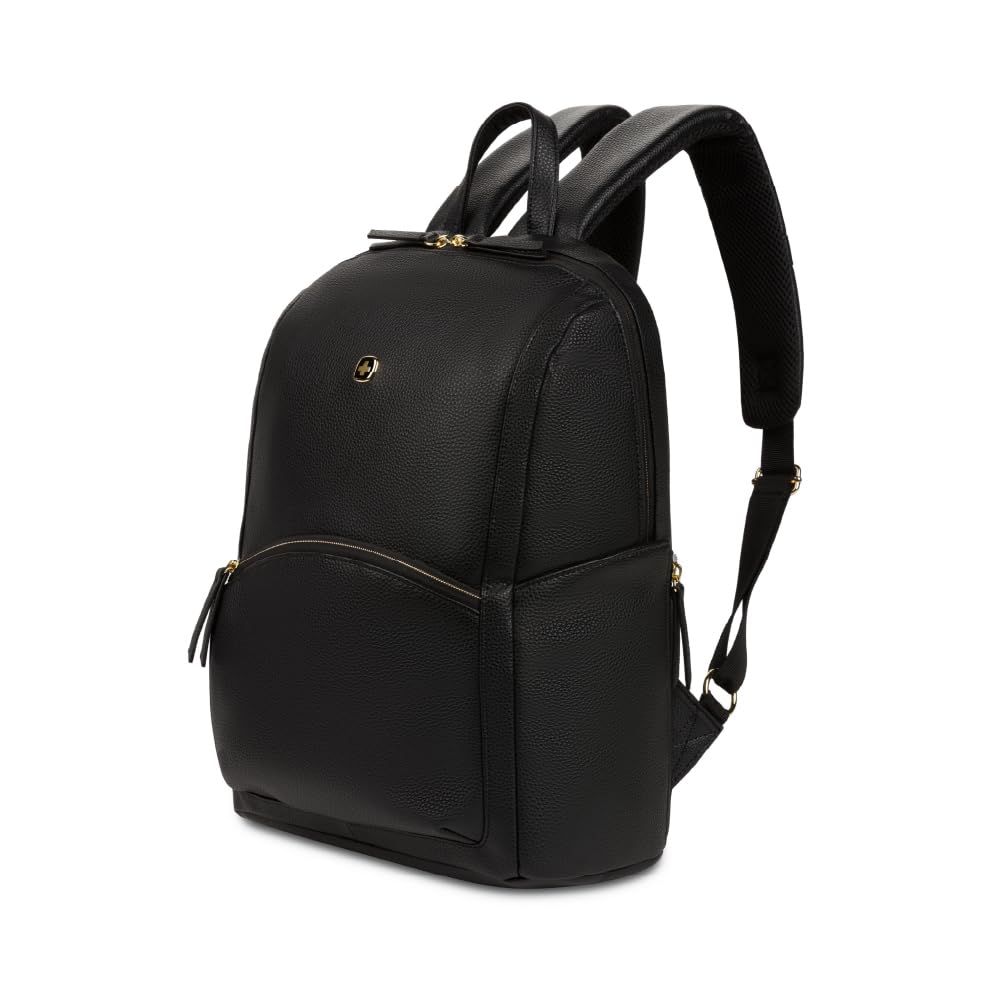 swissgear-serenity-luxe-women-s-laptop-backpack-fits-13-inch-laptops-vegan-leath image 1
