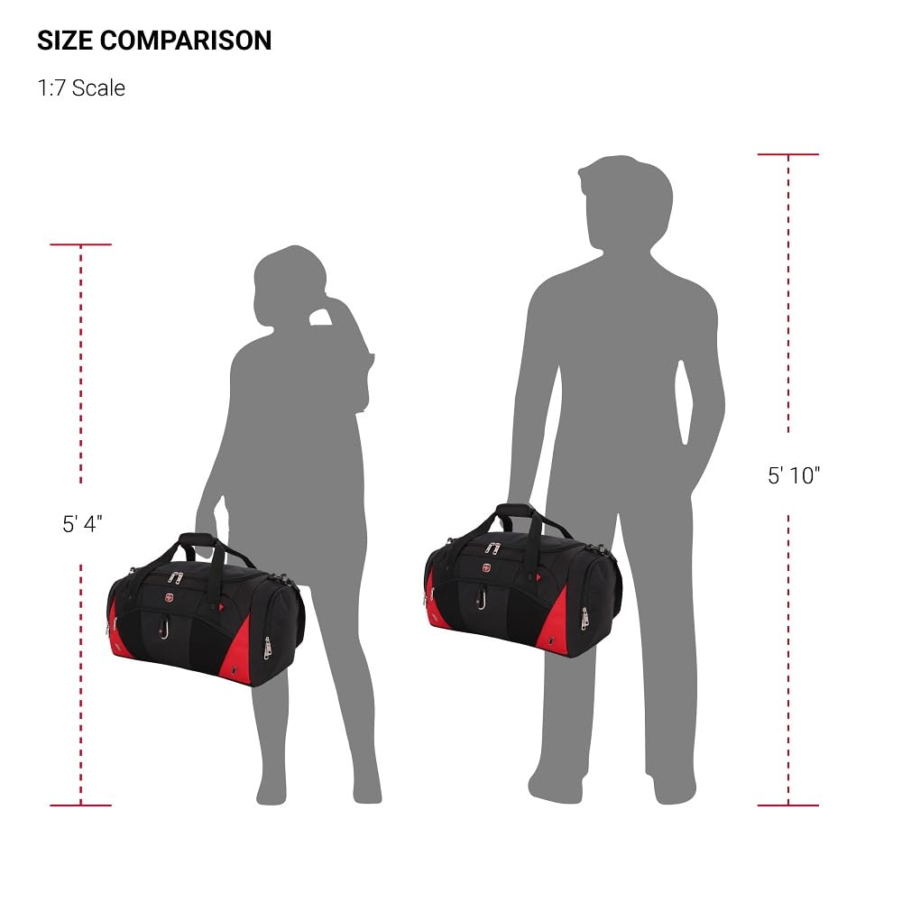 swissgear-1900-22-duffel-bag-black-red image 7