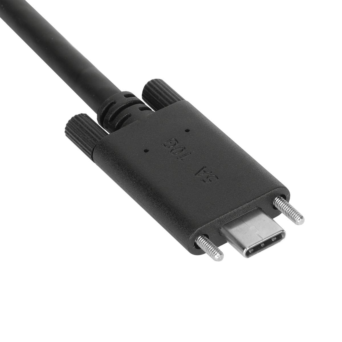 targus-usb-c-to-usb-c-cable-with-screw-usb-a-tether-1m-secure-10gbps-100w-power- image 3