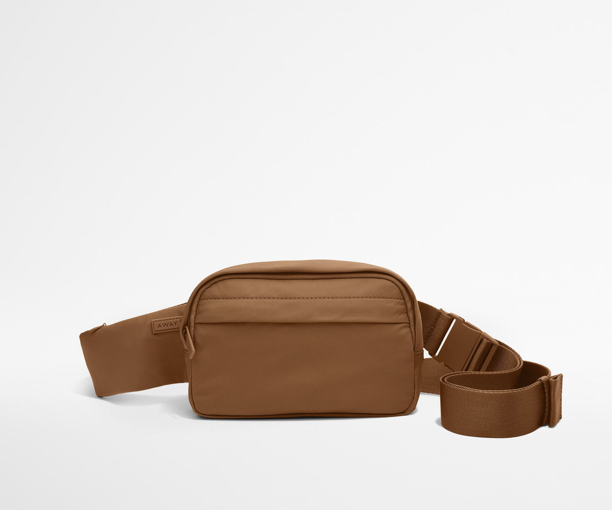 away-featherlight-sling-bag-in-amaro-brown image 1