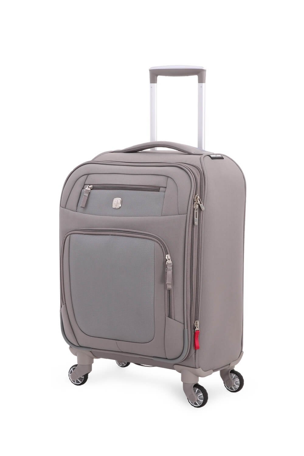 swissgear-stonebridge-softside-expandable-luggage-with-spinner-wheels-grey-carry image 1