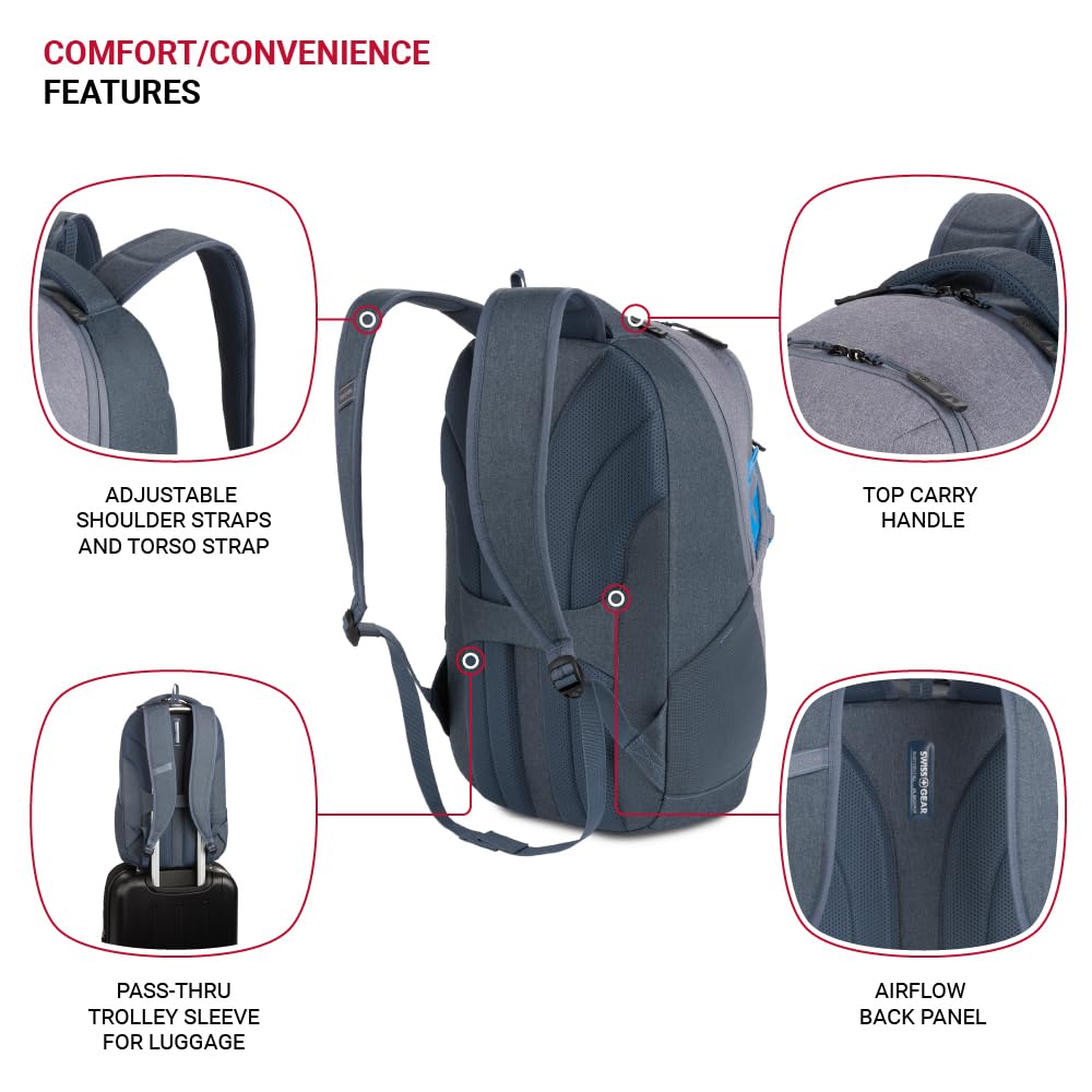 swissgear-8175-laptop-backpack-navy-grey-heather-18-inches image 2