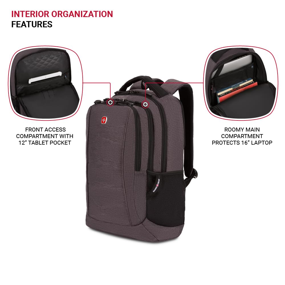 swissgear-5668-laptop-backpack-dark-gray-heather-18-25-in image 4